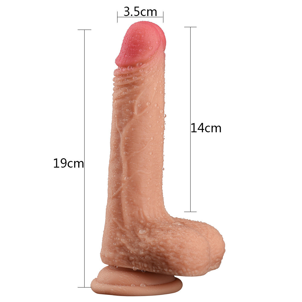 DILDO DIEGO 19CM Vibrador y Acción de Penetración