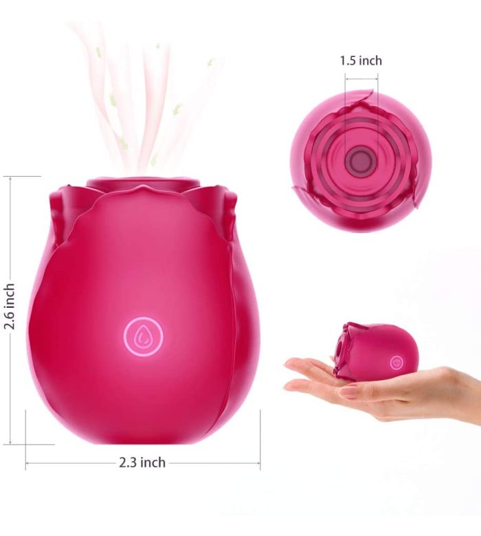 Omysky rose sucking vibrator
