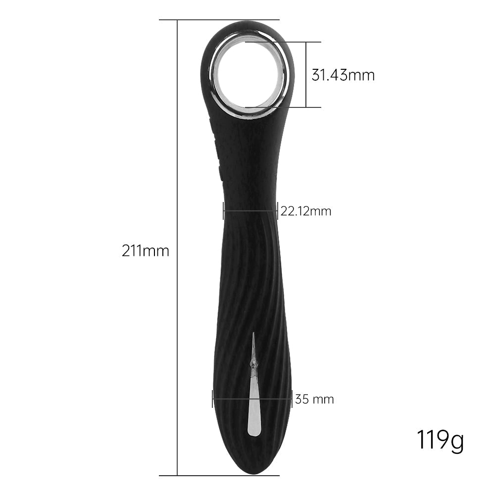 TOQUES - Vibrador con Descarga Eléctrica